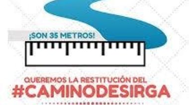 La recuperación del llamado ‘camino de sirga’ es una cuestión de soberanía, permite el libre acceso a ríos y lagos.