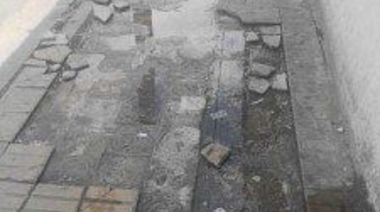 Las veredas del centro de San Nicolás tienen ese no sé qué