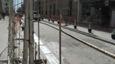 La obra pública y los contratistas. Casi tres meses para poner en valor una cuadra
