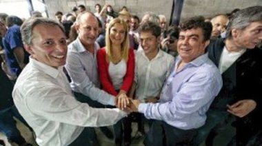 Axel Kicillof, Martín Insaurralde y Verónica Magario, los aspirantes a la gobernación