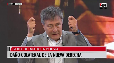 Es falso el despido de Rolando Graña de A24