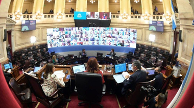 Sesión histórica en el Senado y en el país