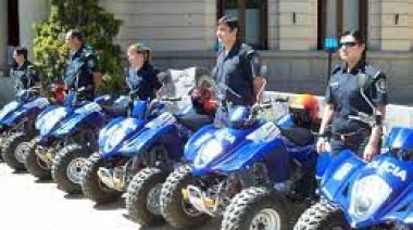 y, ¿donde están los cuatriciclos de la policía de Manuell?