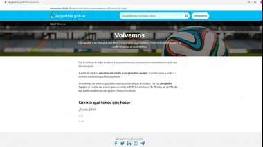 Mirá el certificado que necesitás para volver a la cancha