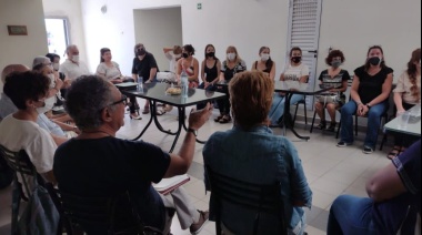 La Subsecretaría de Salud Mental de la provincia se reunió con autoridades y organizaciones el Centro de Día para Salud Mental de la ciudad