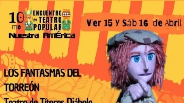 Diábolo fue seleccionado en el Encuentro de Teatro Popular Nuestra América
