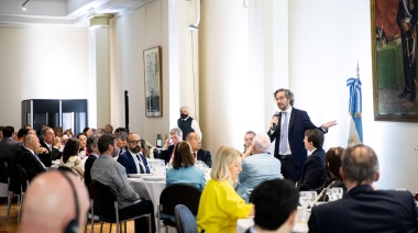 Cafiero con miembros de EUROLAT: "Desde la CELAC, Argentina quiere ampliar y fortalecer lazos con la Unión Europea"