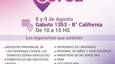 Operativo "Bien Cerca" en zona Sur