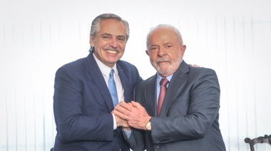 LULA llegó a la Argentina