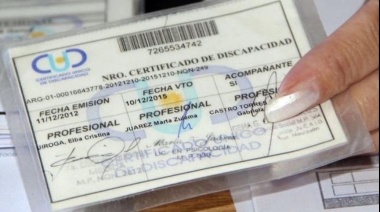 Confirman un importante cambio en los Certificados de Discapacidad