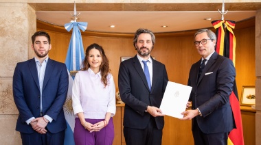 Cafiero firmó un acuerdo con Alemania por 15 millones de euros destinados a proyectos ambientales y de lucha contra el cambio climártico