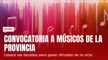 Reabre la convocatoria del catálogo musical Código Provincia