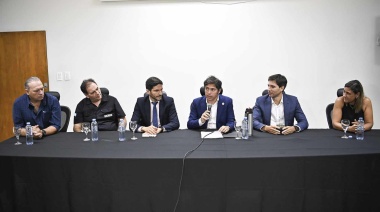 Kicillof y Pullaro firmaron un convenio de asistencia recíproca en materia de seguridad