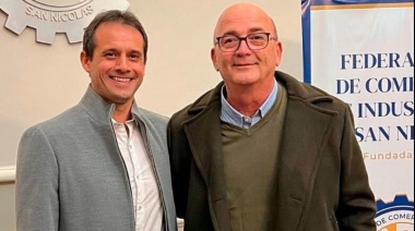 Nuevo presidente para la Federación de Comercio e Industria de San Nicolás