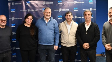 El intendente Poletti gestionó en La Plata, obras para Ramallo