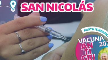 Posta de Vacunación Antigripal en San Nicolás
