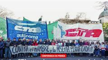 Declaración política aprobada por el plenario de las dos CTA