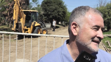 El Intendente Poletti dio inicio a una nueva obra para los vecinos