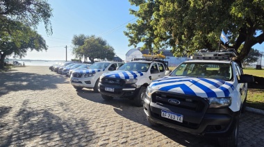 El Intendente Mauro Poletti presentó más vehículos para seguridad