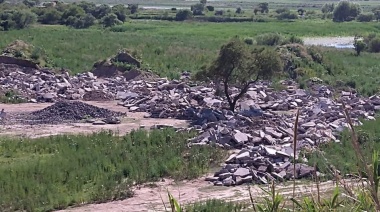 Así restaura el parque Aguiar protegido el intendente de San Nicolás