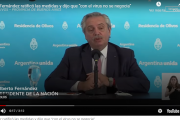 El Presidente ratificó las medidas: "Con el virus no se negocia"