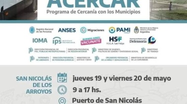 El Programa Acercar llega al Puerto de San Nicolás