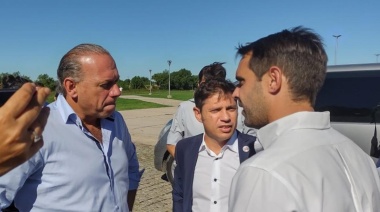 Berni y Kicillof cruzaron al intendente Passaglia en plena conferencia de prensa