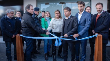 Kicillof inauguró la base de la UTOI en San Nicolás