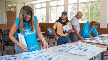 En el Puerto de San Nicolás se entregaron 250 anteojos recetados durante la visita del Tren Sanitario