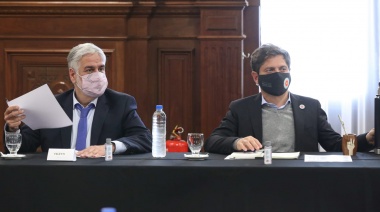 Kicillof se reunió con Feletti e intendentes de la zona metropolitana para garantizar la estabilidad de precios