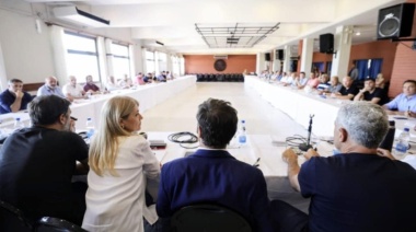 Mauro Poletti participó de la reunión con el gobernador Kicillof en Villa Gesell