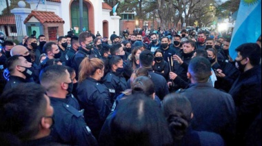 La Policía Bonaerense prepara una nueva protesta