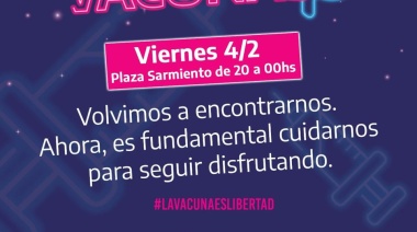 Vacunate PBA: La noche de las vacunas se realizará en San Nicolás