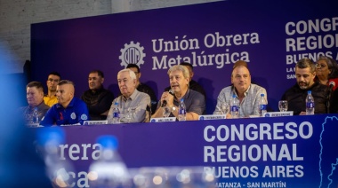 La UOM anunció un acuerdo con Ternium y Tenaris para la paritaria siderúrgica