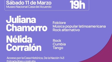 La Casa del Acuerdo y el Puerto de San Nicolás le ponen música a la ciudad