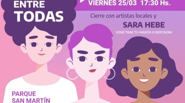 Nos cuidamos entre Todas en el parque San Martín