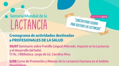 Semana Mundial de la lactancia en el hospital San Felipe