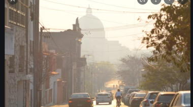 Otra vez el humo asola a la ciudad de San Nicolás