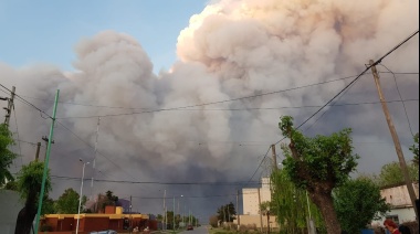 Los ministerios de Ambiente, Salud y Seguridad de la Provincia de Buenos Aires ya trabajan en los territorios afectados por el humo