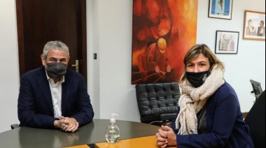 Cecilia Comerio se reunió con el Ministro de Desarrollo Territorial y Hábitat Jorge Ferraresi