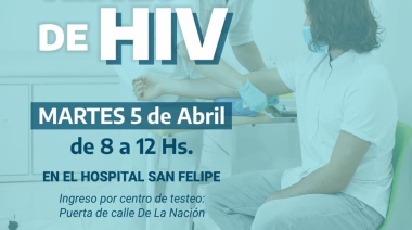 Test rápidos de HIV en el hospital San Felipe