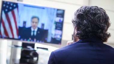 Cafiero expuso en el lanzamiento de la iniciativa global contra drogas sintéticas convocada por Blinken