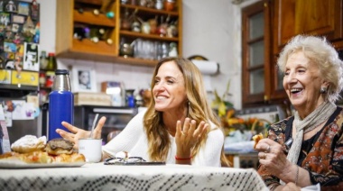 Tolosa Paz compartió un encuentro con Estela de Carlotto