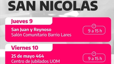 Bien Cerca: "El Estado con vos" en San Nicolás