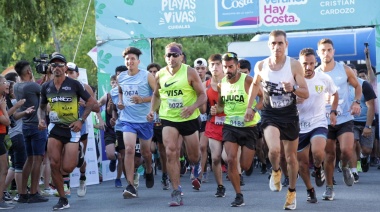 Más de 1500 personas participaron en la Costa de la maratón "Malvinas Nos Une "