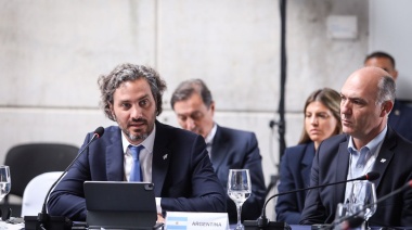 Cafiero: “La presencia militar británica en el Atlántico Sur es inaceptable”