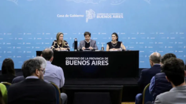 Kicillof anunció la creación de una línea específica para el acompañamiento de adultos mayores