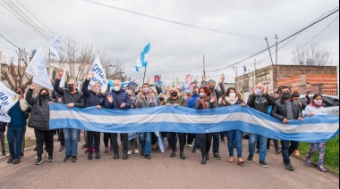 Comerio: “Elegimos cerrar la campaña caminando a la par de los vecinos y vecinas “