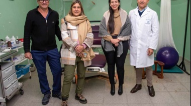 La Provincia le entregó al Hospital “San Felipe” mobiliario específico para el parto