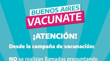 La campaña de vacunación continúa en San Nicolás